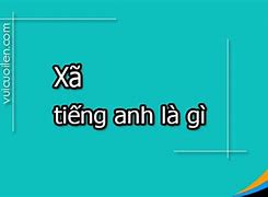 Dầu Xã Tiếng Anh Là Gì