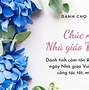 Nhà Giáo Việt Nam Là Ngày Mấy